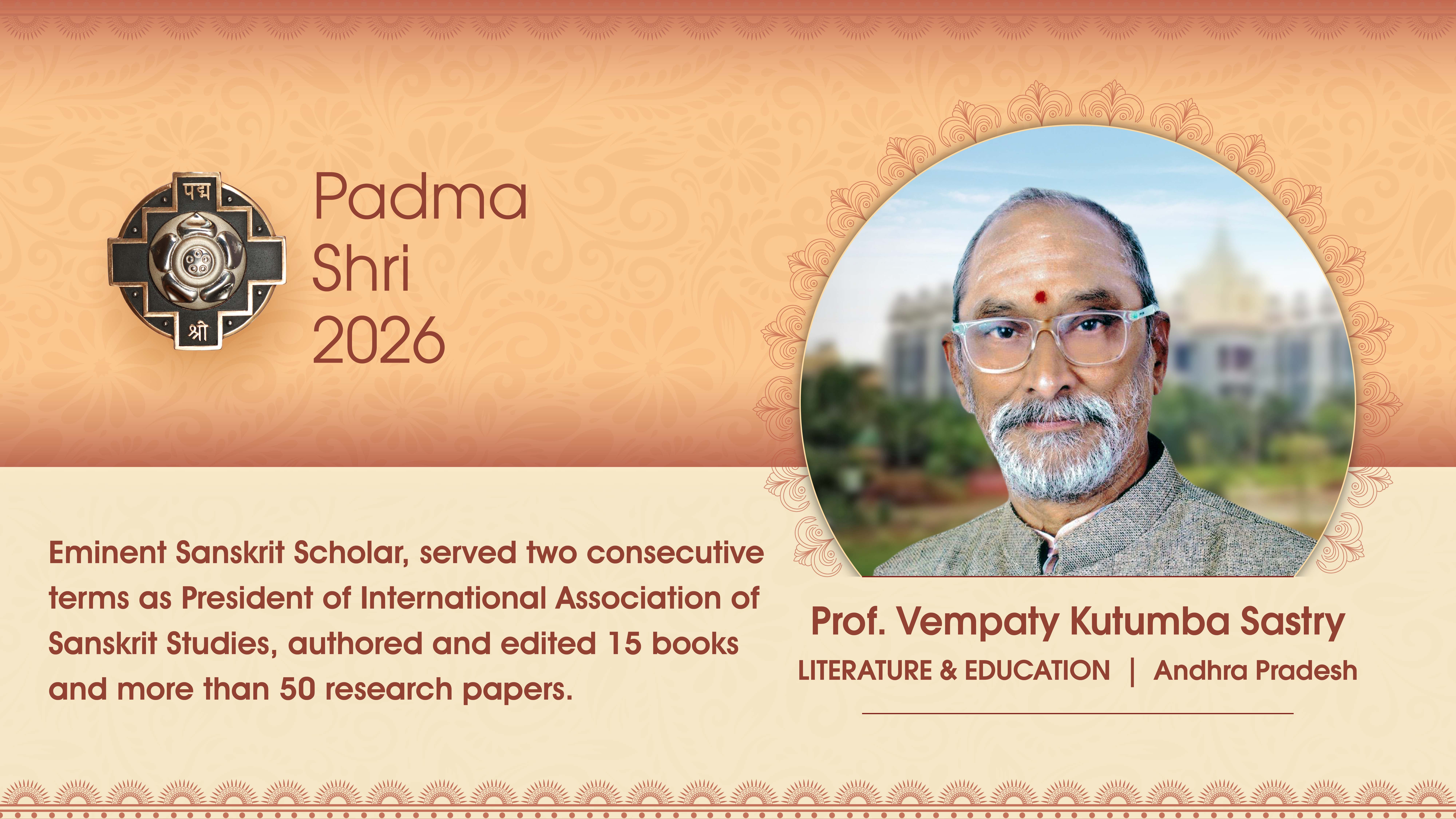 Padma Award Photos
